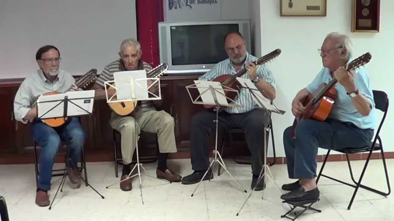 Cuarteto de Pulso y Púa de Badajoz. Minueto en Sol de L V  Beethoven