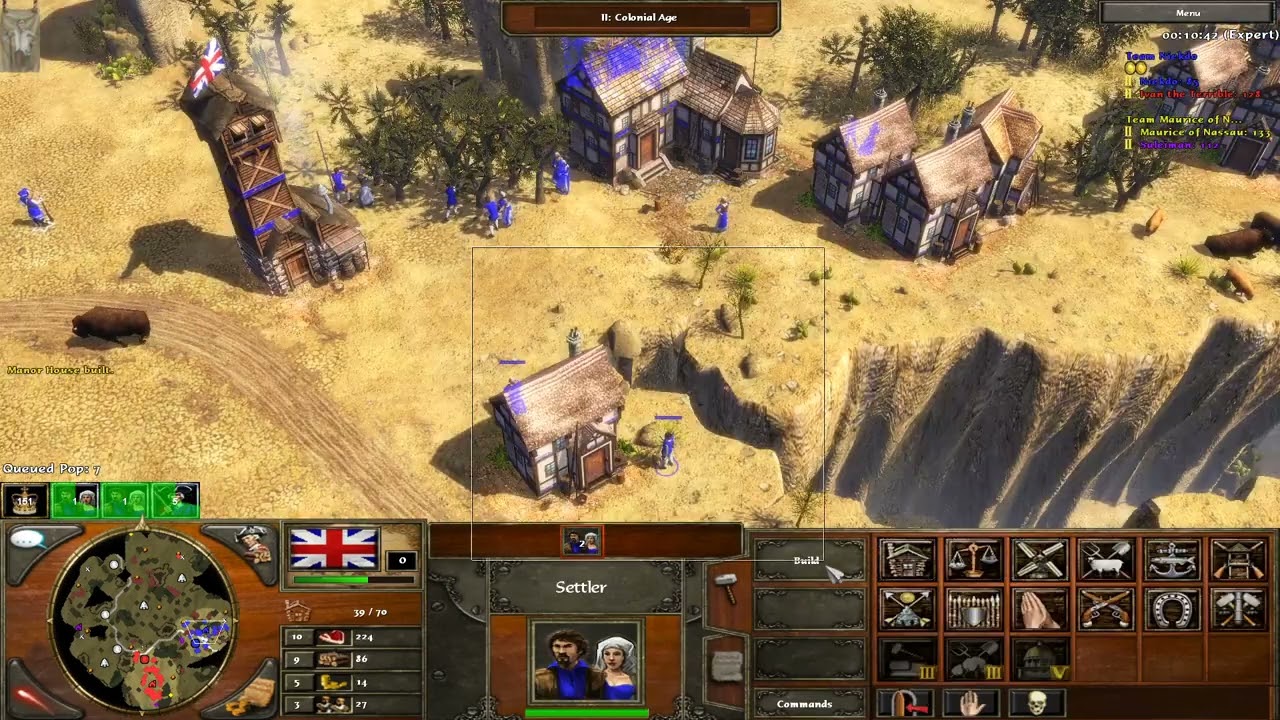 AGE OF EMPIRES III: Niekdo's Skirmish Struggles, part 1 - Total Loss (EXPERT DIFFICULTY)