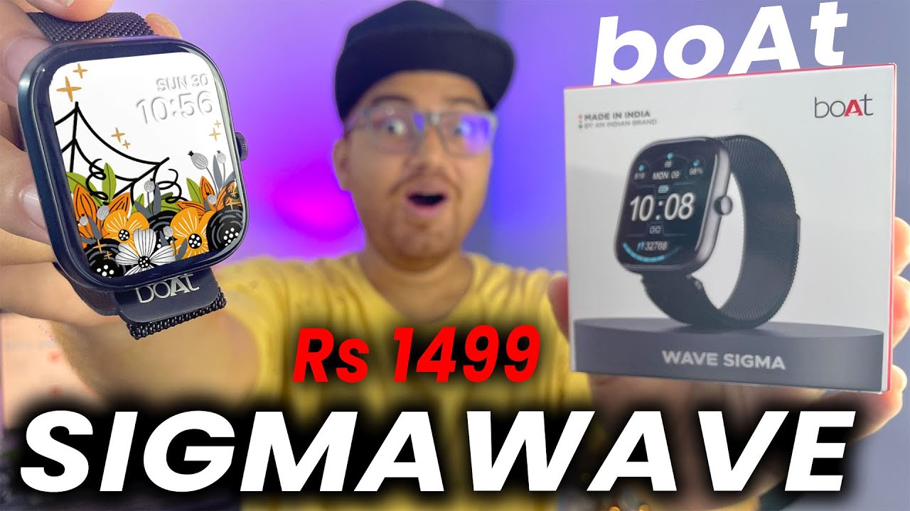 boAt Wave Sigma Smartwatch full review | Worth Buy????