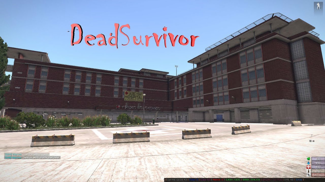 Arma 3 Altis Life - Jumping of Kavala Hospital in Quad Bikes!