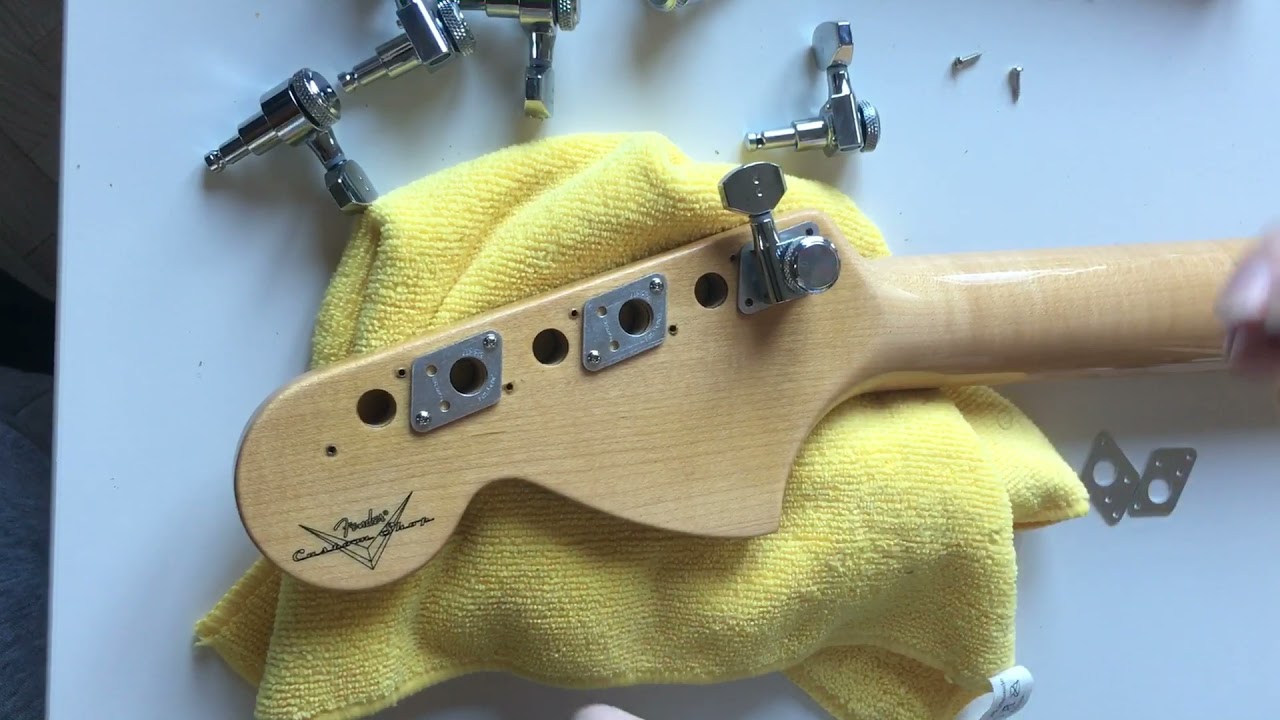 Graph Tech Ratio tuners don’t fit 70s strat headstock (at least my fender custom shop reissue)