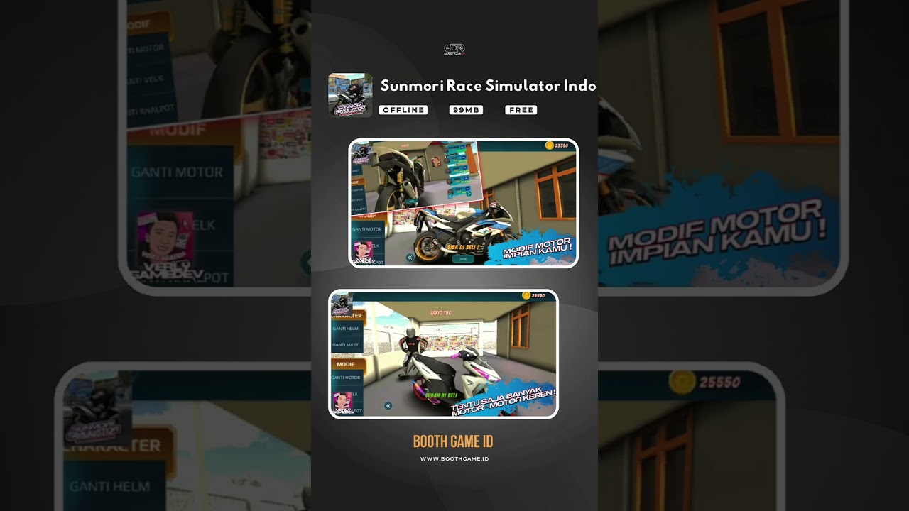 10 Game Modifikasi Motor Lengkap di Smartphone! 🙀