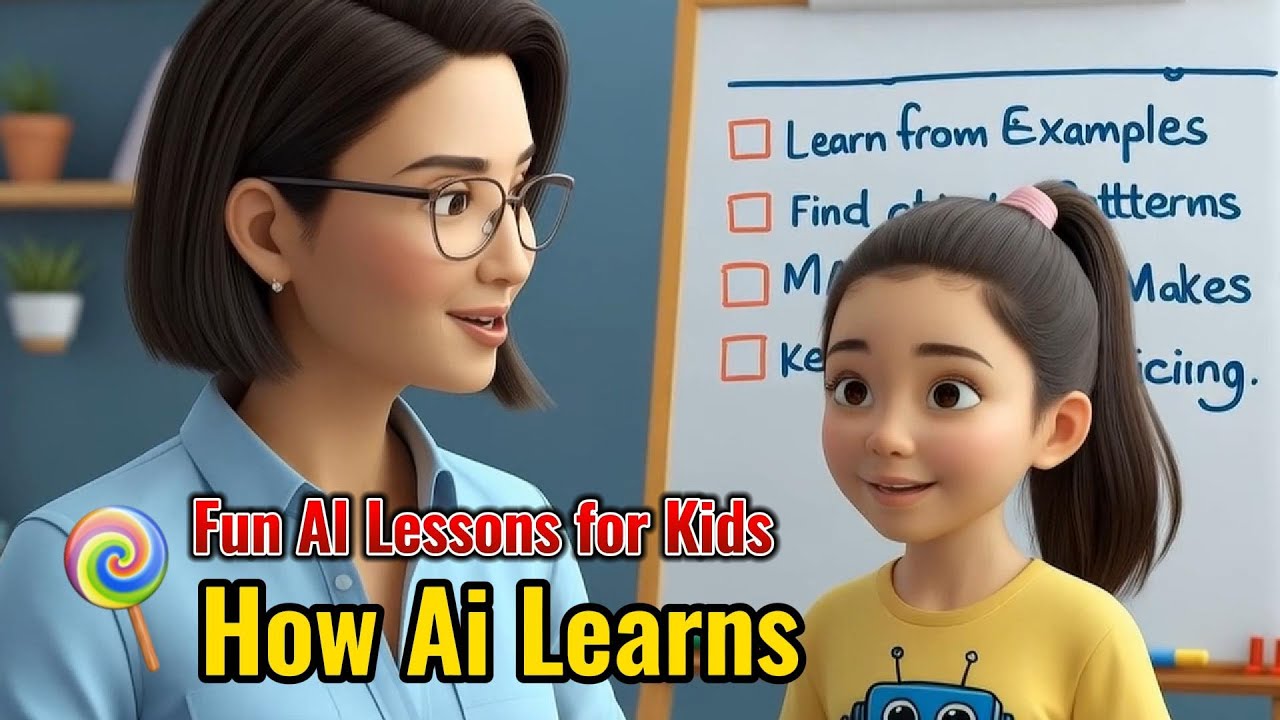 How AI Learns Explained for Kids | What is Machine Learning?