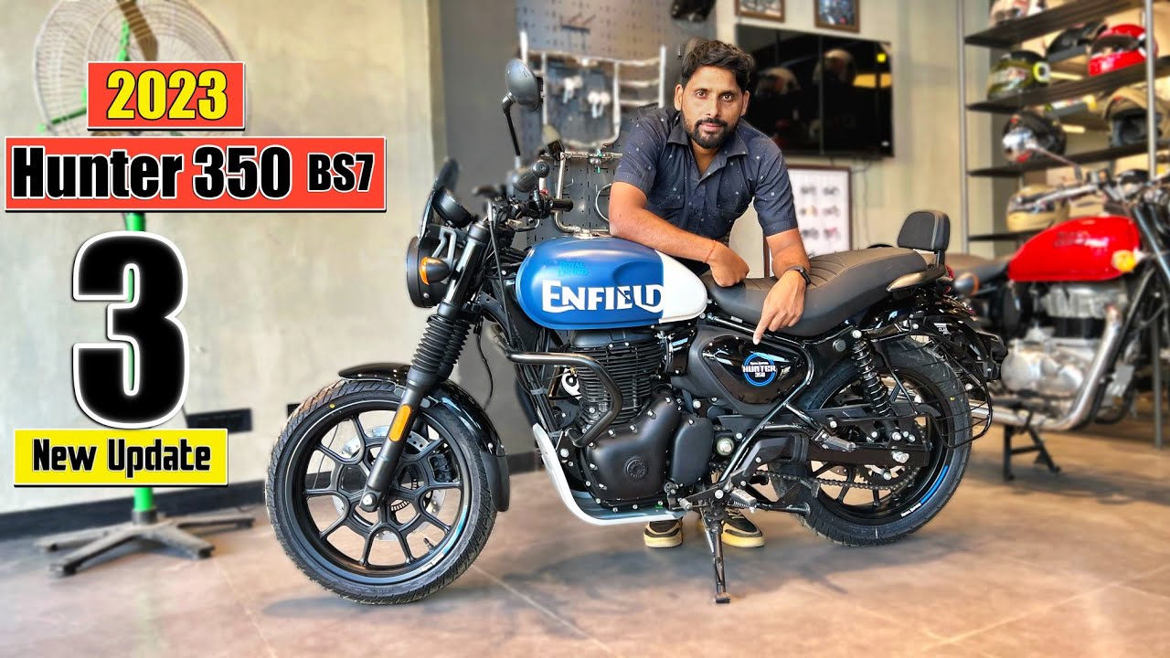 New 2023 Royal Enfield Hunter 350 E20 Bs7 Price Mileage New Update Full Detail In Hindi