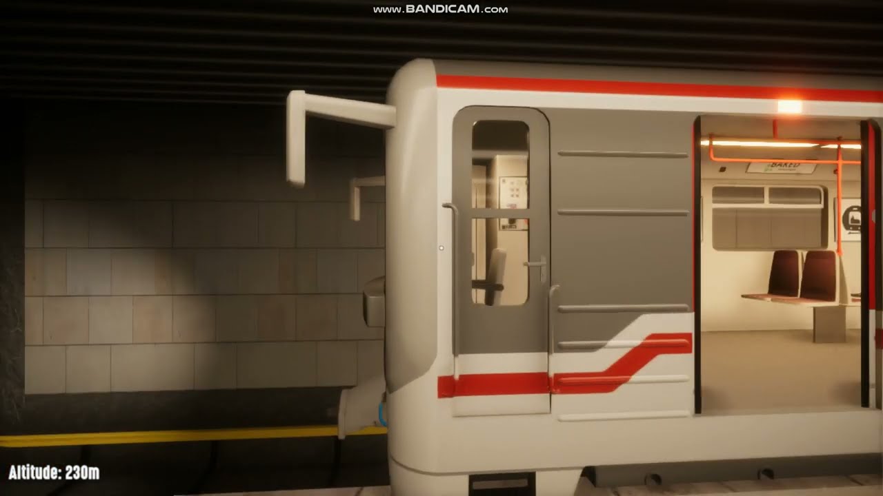 PRAGUE METRO SIMULATOR | Linka A - Skalka Station