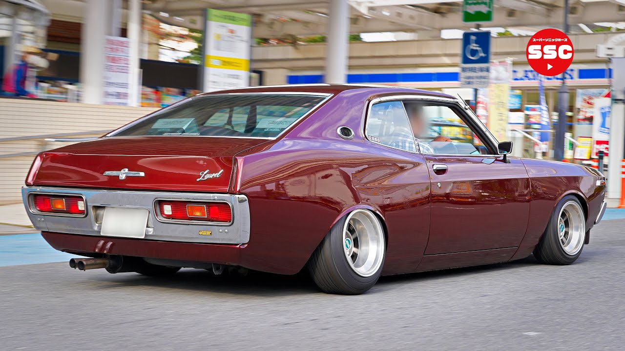 【大黒✨旧車】ローレルが好きすぎます😅 など 大黒PA  絶版車 ネオクラシック 日本車