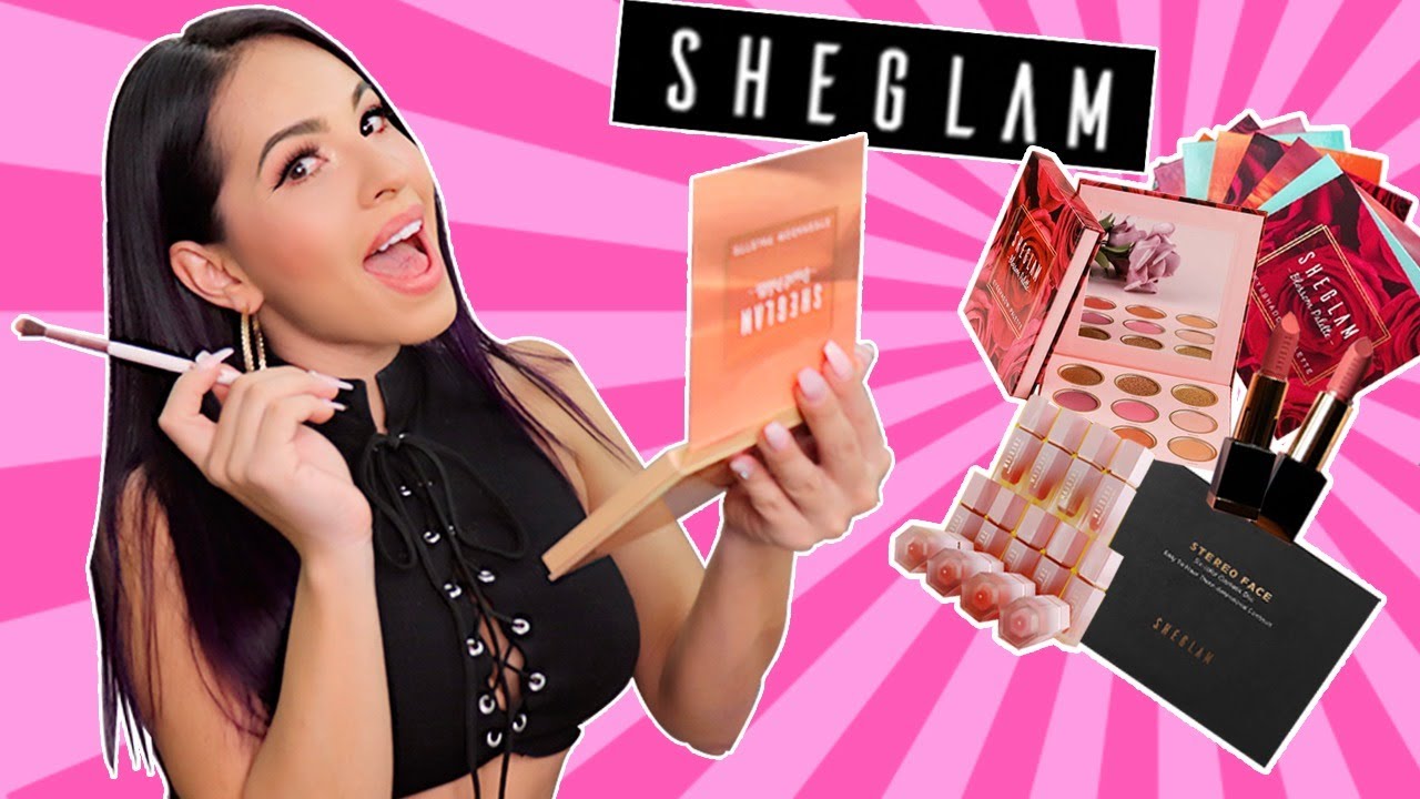 TRANSFORMACIÓN CON MAQUILLAJE DE SHEGLAM | TUTORIAL 😱💕