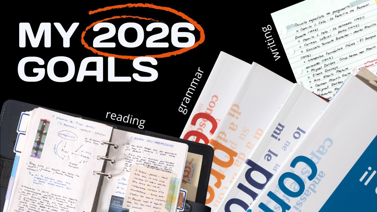 My language learning goals for 2026