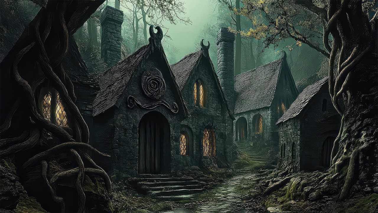 The Silent Village of Old Forest | Medieval Celtic Music for Calm Energy & Gentle Focus