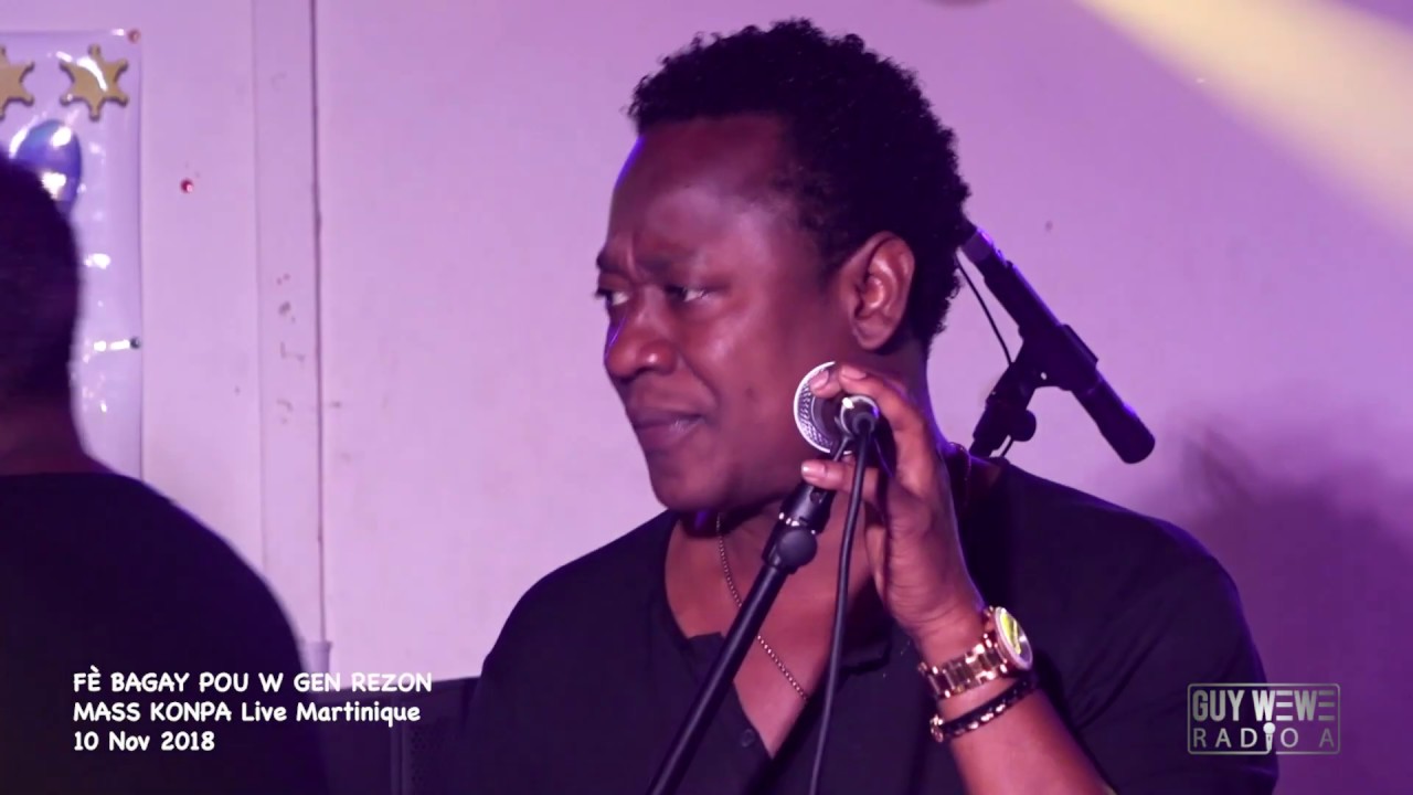 Fe Bagay Pou w Gen Rezon - Mass Konpa de Gracia Delva  live Martinique 10-Nov-2018