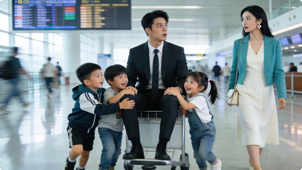 Tổng Tài Làm Sưng Bụng Gái Xinh Rồi Bỏ Đi Không Ngờ 5 Năm Sau 3 Nhóc Tì Thiên Tài Ôm Anh Gọi Ba
