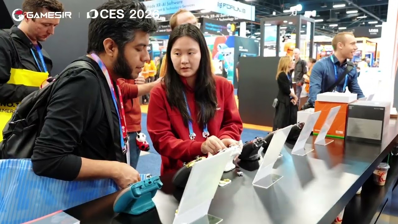 GameSir CES2026 &mdash; Swift/Turbo Drive, Pocket Taco, G7 Pro 8k и многое другое.