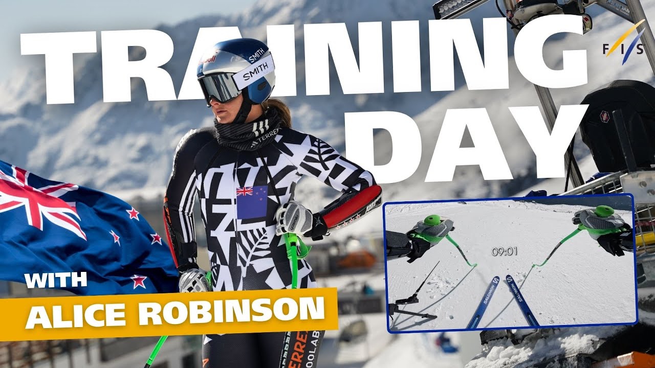 TRAINING DAY | with ALICE ROBINSON | Off-Season 2025 | FIS Alpine