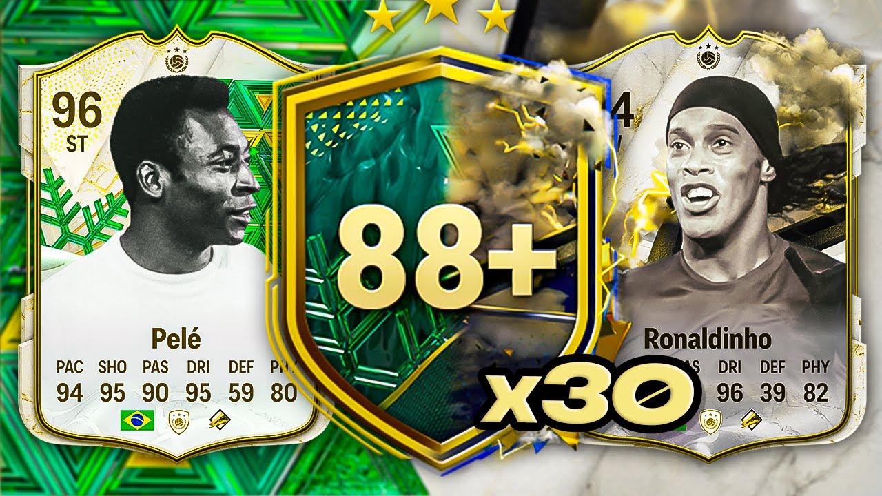 30x 88+ ICON PLAYER PICKS! 🤯 FC 24 Ultimate Team
