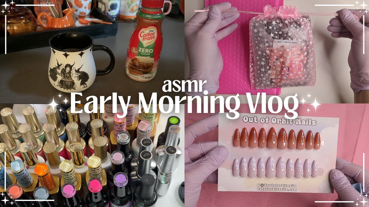 ASMR Early Morning Vlog ☀️ Small Business Edition (Whispered Voiceover) 