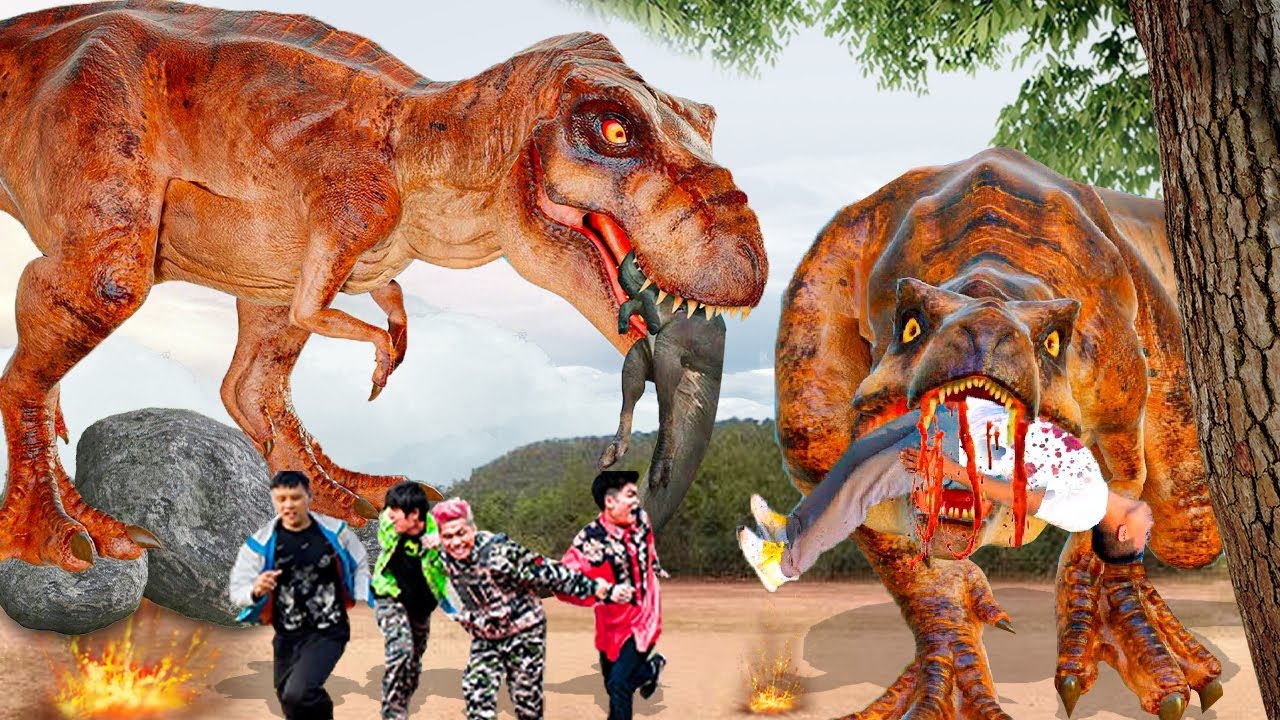 The Best Movies Dinosaur Rexy (2023) Full | T-Rex Chase 9 | Jurassic world 9 | Dinosaur | Ms.Sandy