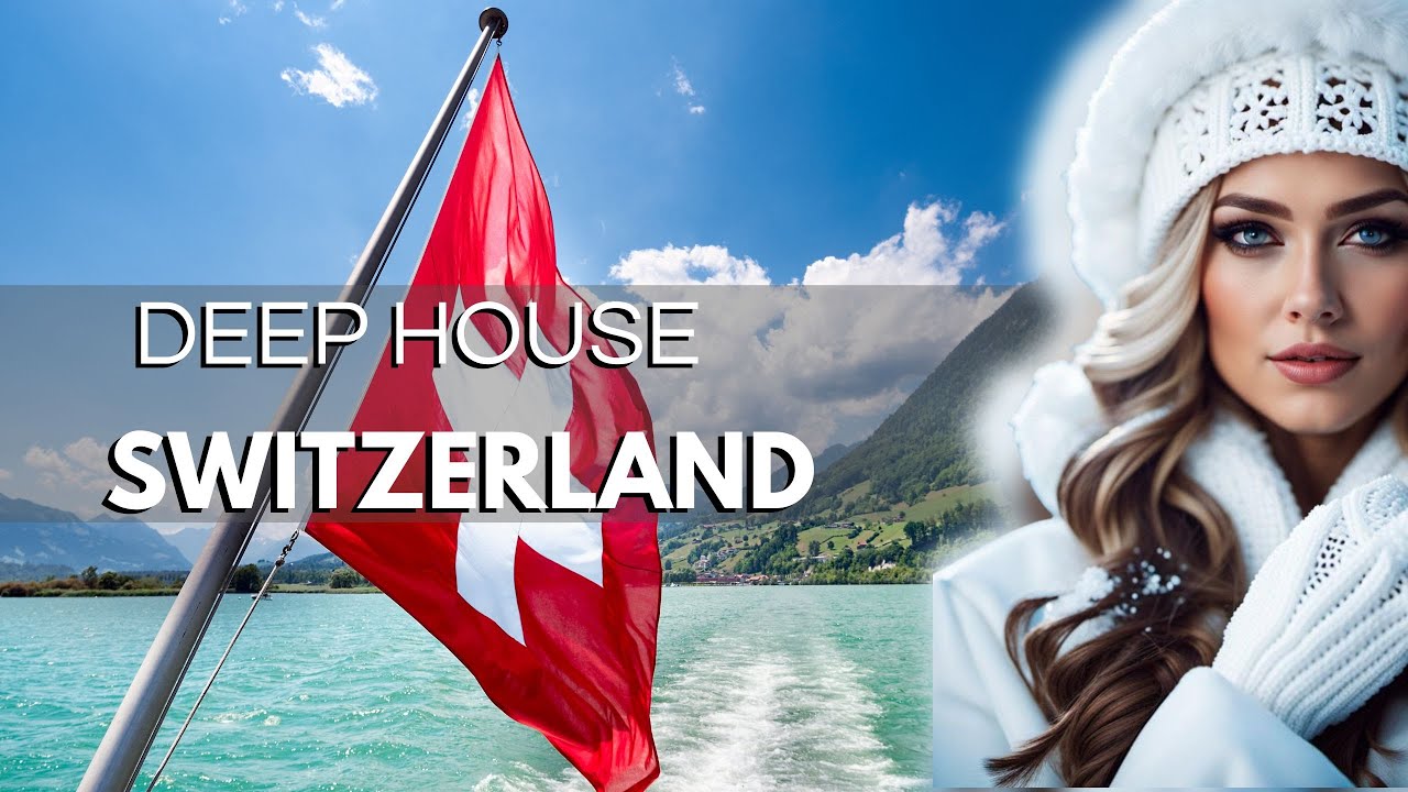 Experience the Magic of Switzerland 4K Winter Wonderland with Deep House Music