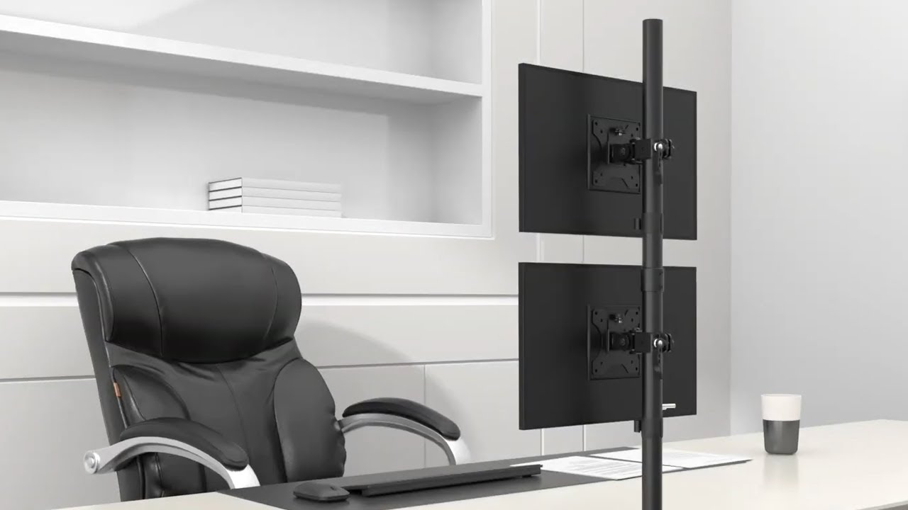 Installation and Overview of the Vertical Stacking Dual Monitor Arm