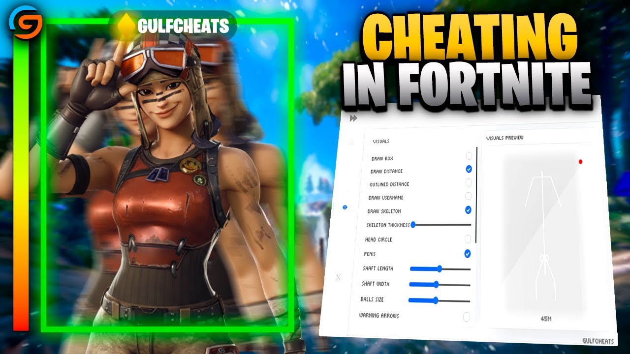 CHEATING IN FORTNITE 2025???