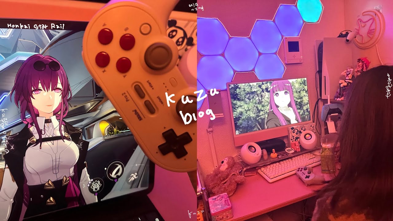 game vlog🎮ゲームオタクの日常|崩壊スターレイル|スタレガチャ|原神|不健康人間さよならできん