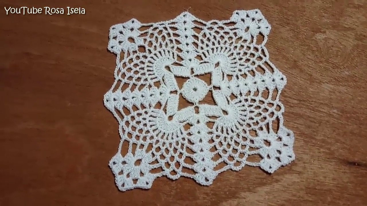 Cuadro para mantel piñas parte 1