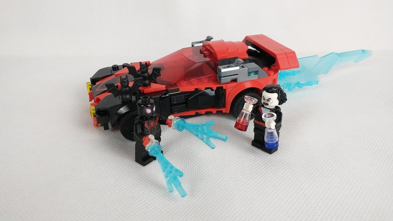 Recenzja - LEGO Superheroes 76244 Miles Morales Vs. Morbius