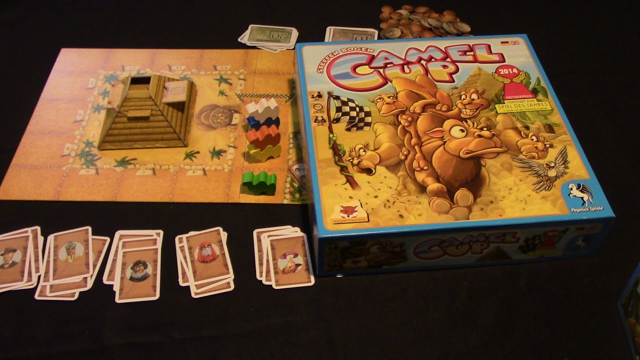 Jeremy Reviews It... - Camel Up Board Game Review - Spiel des Jahres 2014