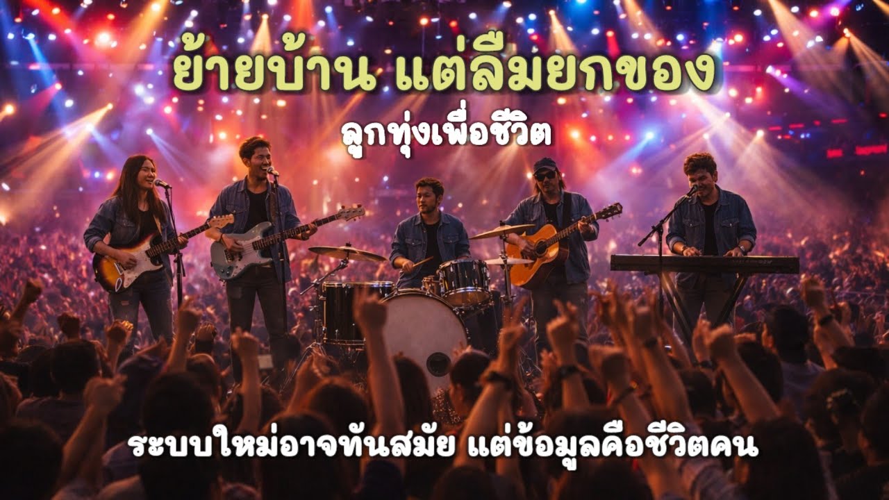 ย้ายบ้าน แต่ลืมยกของเฮามา | เพลงเพื่อชีวิตของคนธรรมดาว่าด้วยระบบใหม่ ที่ลืมหัวใจของระบบเก่า #music 