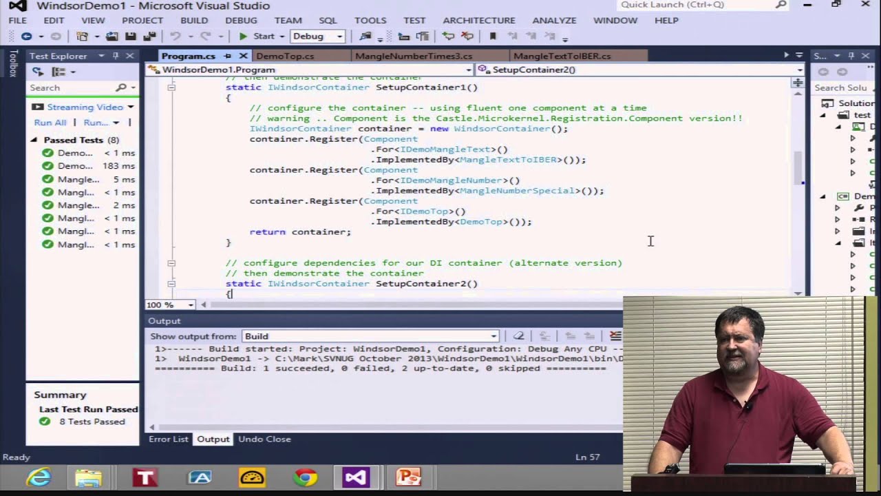 Fast App Dev using Dependency Injection, Code First EF, and SOLID Design — SVNUG Presentation 32