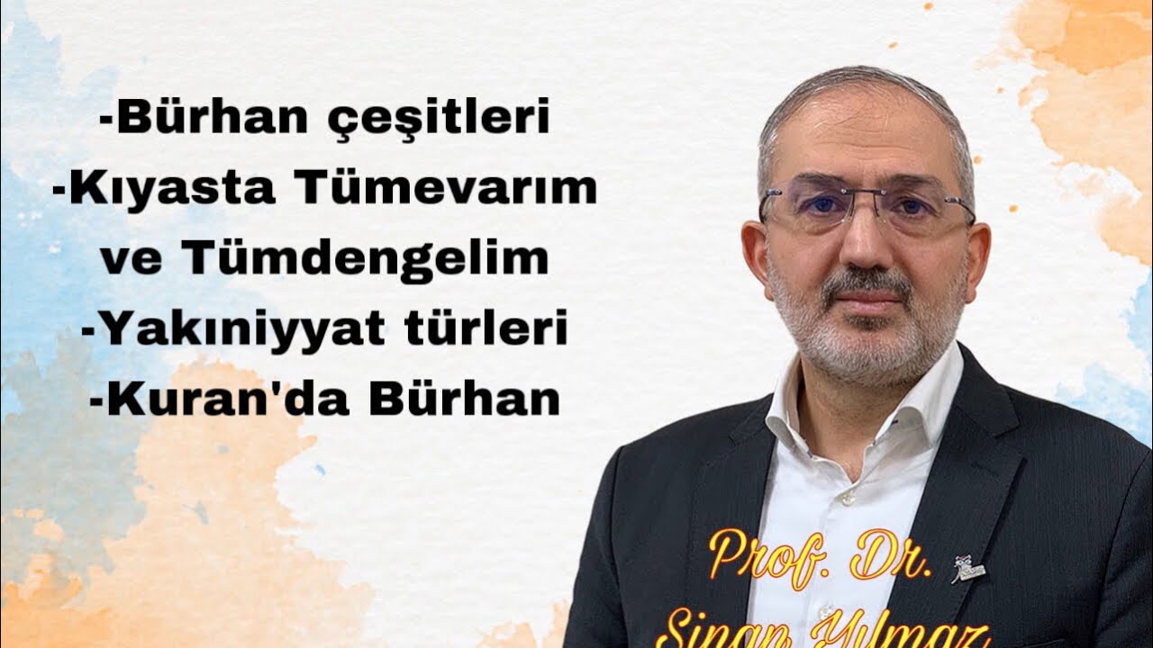 Yakıniyyat türleri ve Bürhan çeşitleri