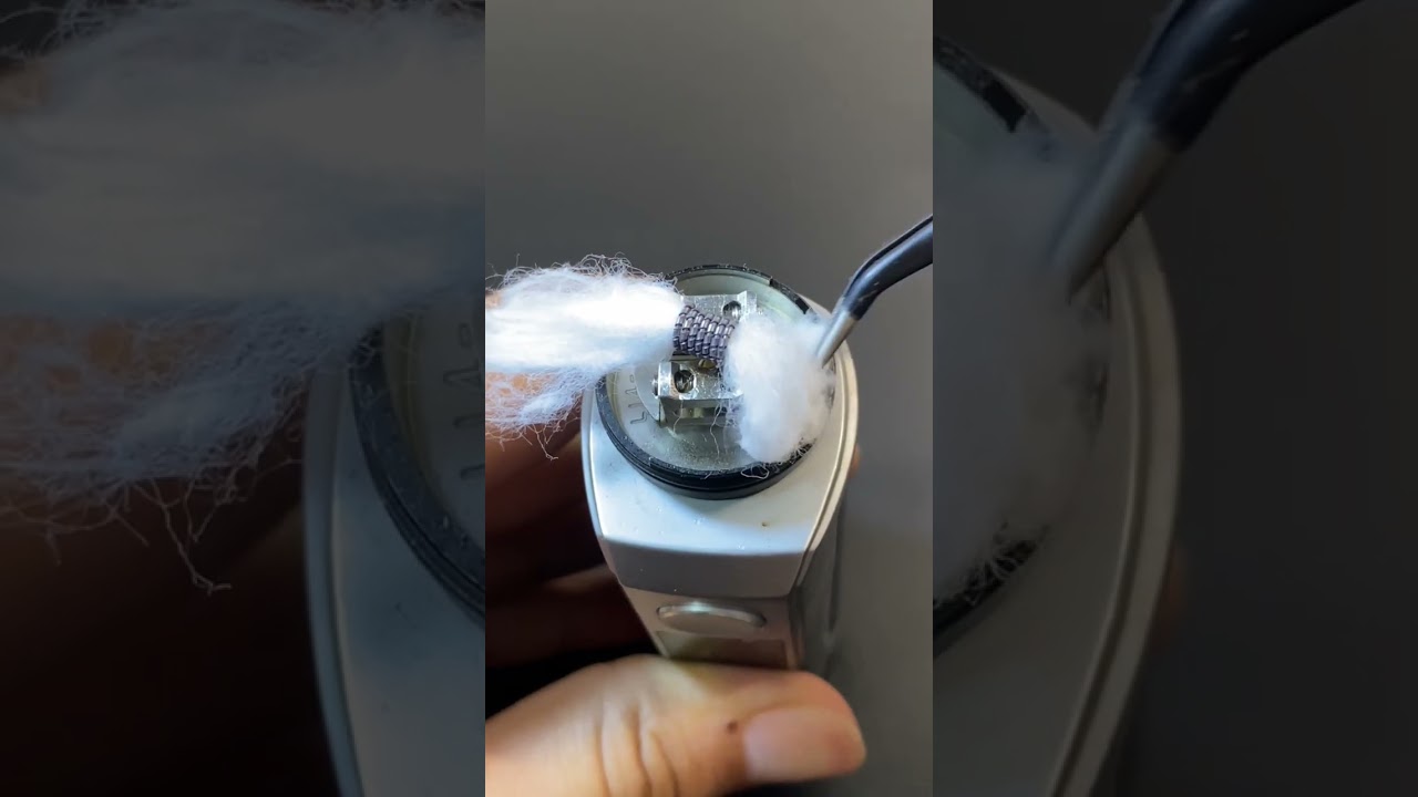 Cotton change #asmr  #vape