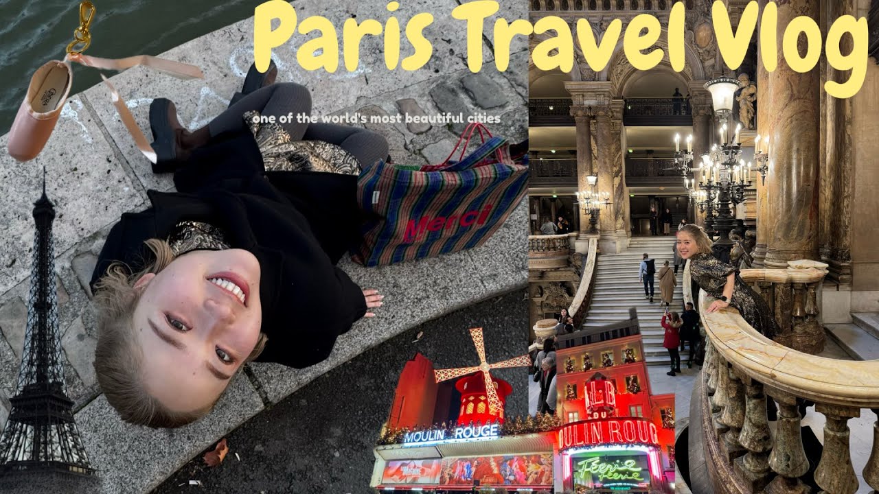 『パリVlog🇫🇷』冬のParis、また恋してしまった｜２泊３VLOG🇫🇷┊︎クリスマスのParisをご堪能あれ〜〜✨🎄