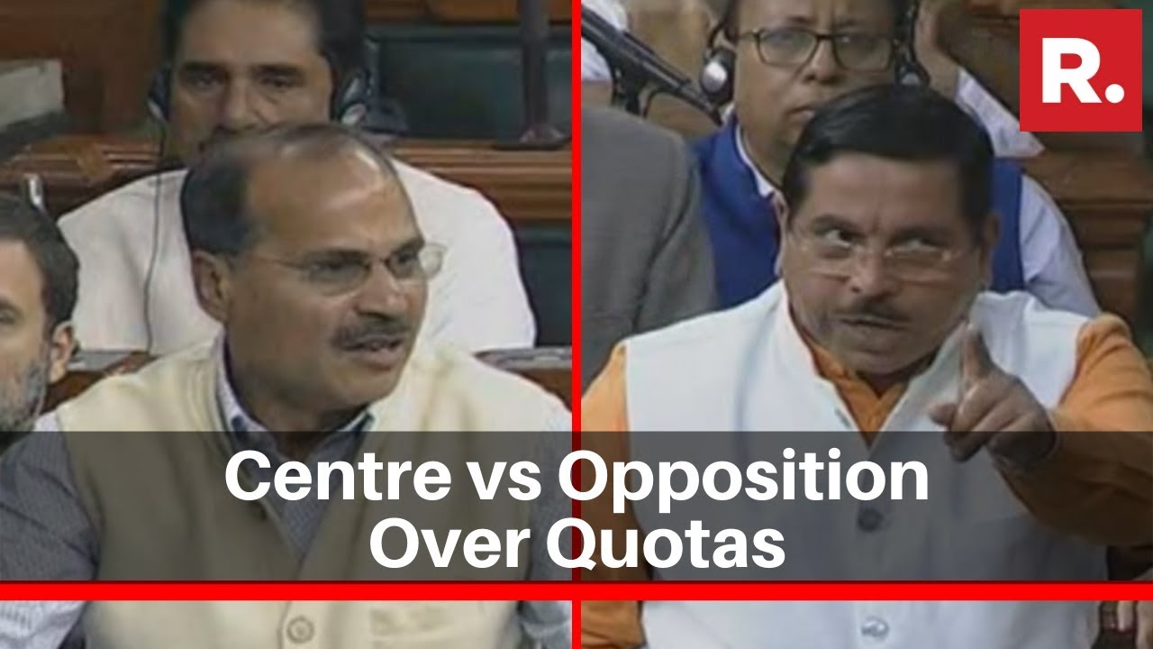 Centre Vs Opposition: Massive Showdown Erupts In Lok Sabha Over SC's Order On Reservations