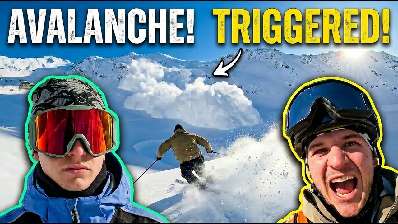Dieser Run hätte schief gehen können… (Lawine) | Ski Vlog #1