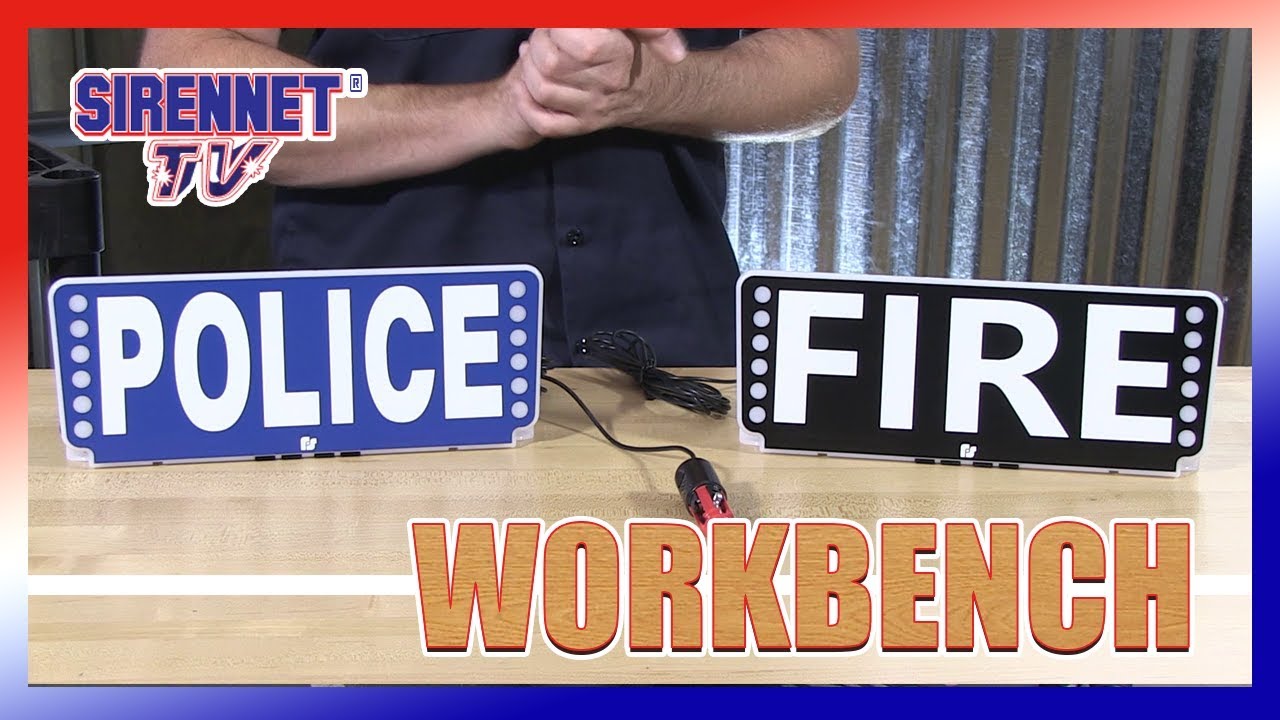 Federal Signal FSX Police/Fire Visor Lights