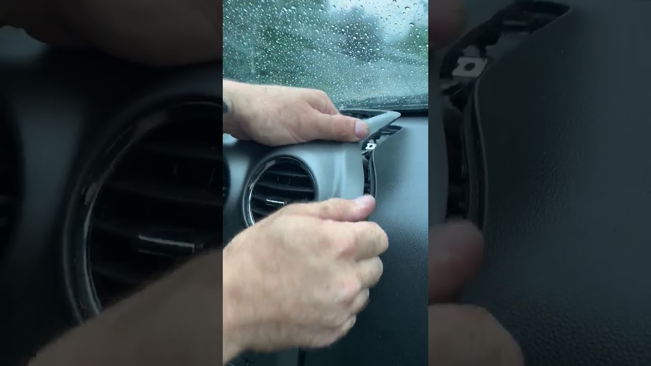 Chevy captiva radio removal