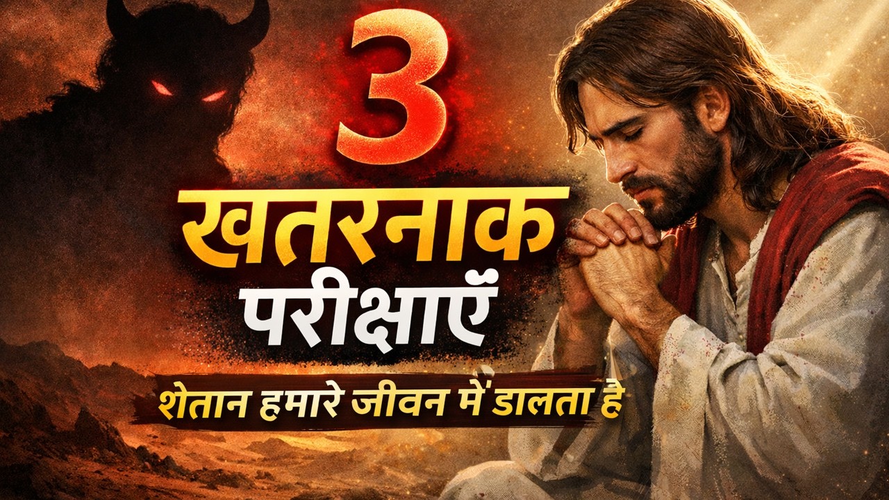 यीशु ने शैतान को कैसे हराया?3 परीक्षाएँ जो हर इंसान के जीवन में आती हैं
