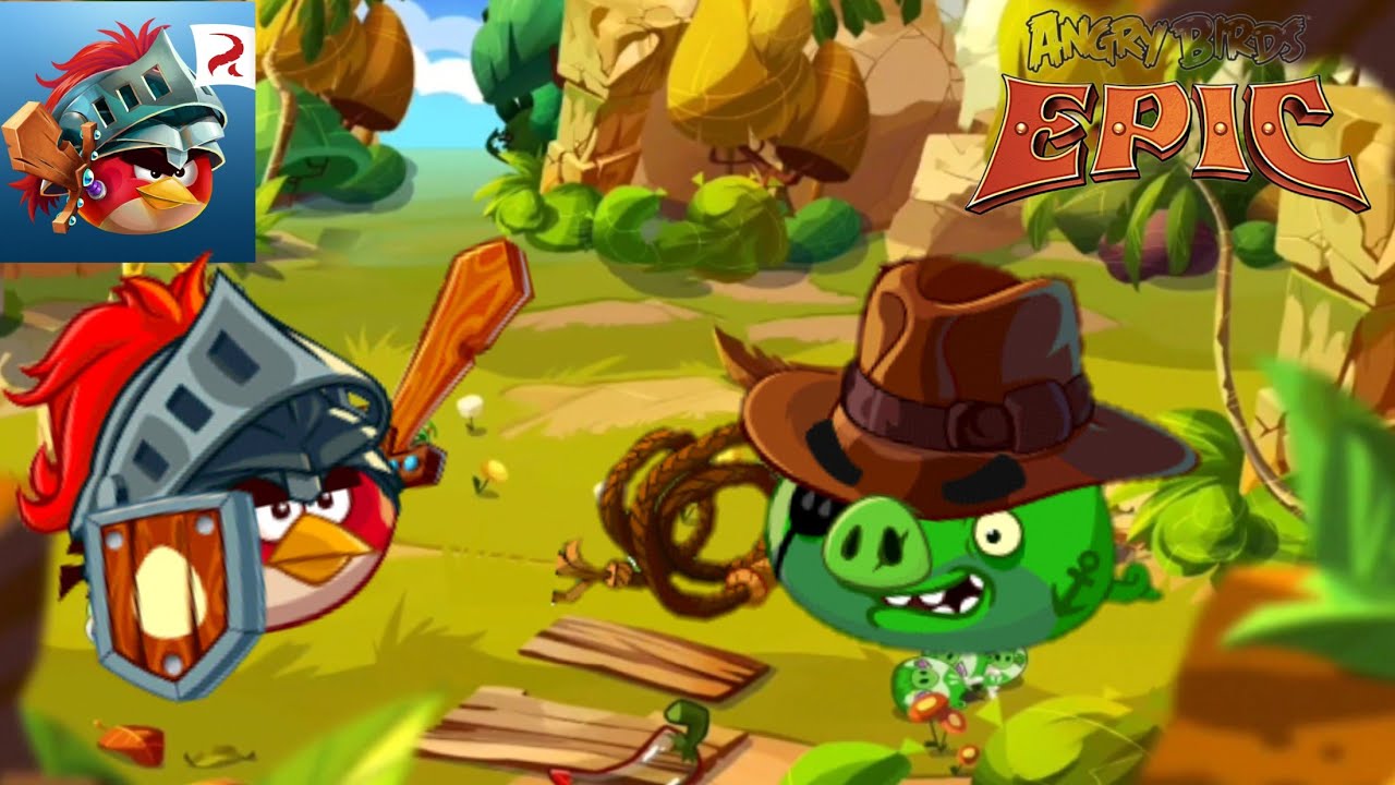 Переработал Всё Оружие В Angry birds epic (Энгри Бёрдс Эпик) Прохождение На Русском #7