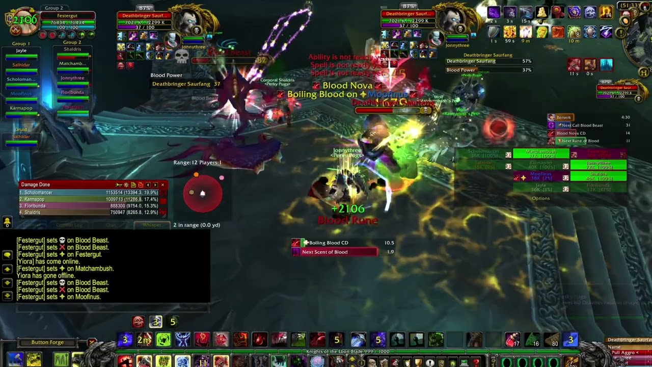 Deathbringer Saurfang Tactics