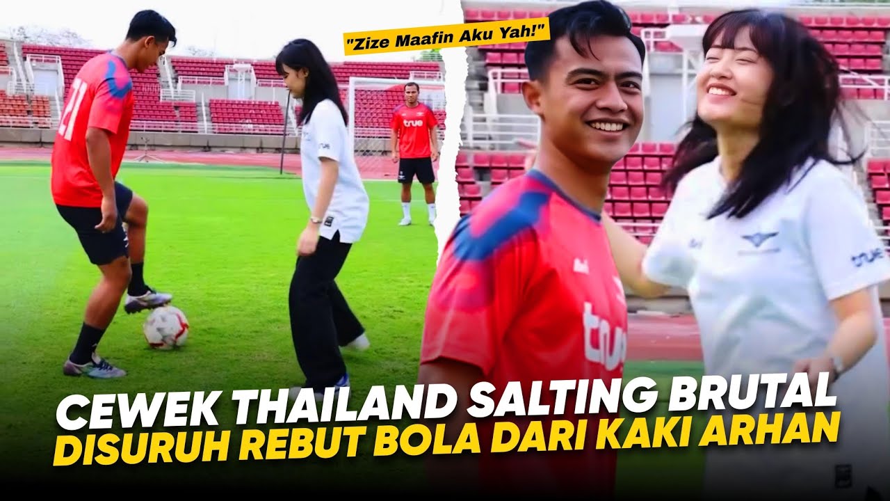 Arhan BUAT Cewek THAILAND Baper !! Ketika Pratama Arhan Ditantang Presenter Cantik Thailand
