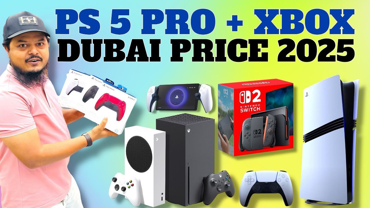 🎮 Dubai Gaming Market 2025 | PS5 Pro, Xbox, Nintendo Switch & Meta VR Shock Prices in Deira