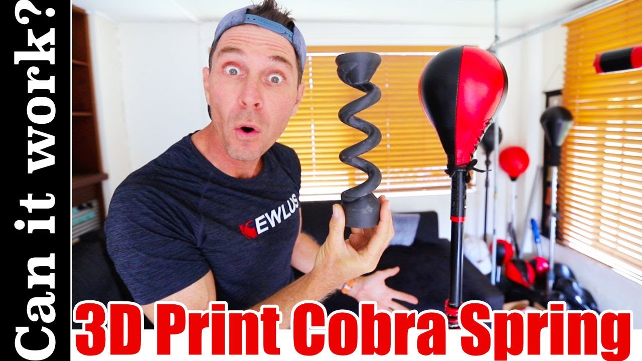 Can You 3D Print a Cobra Punching Bag Spring?