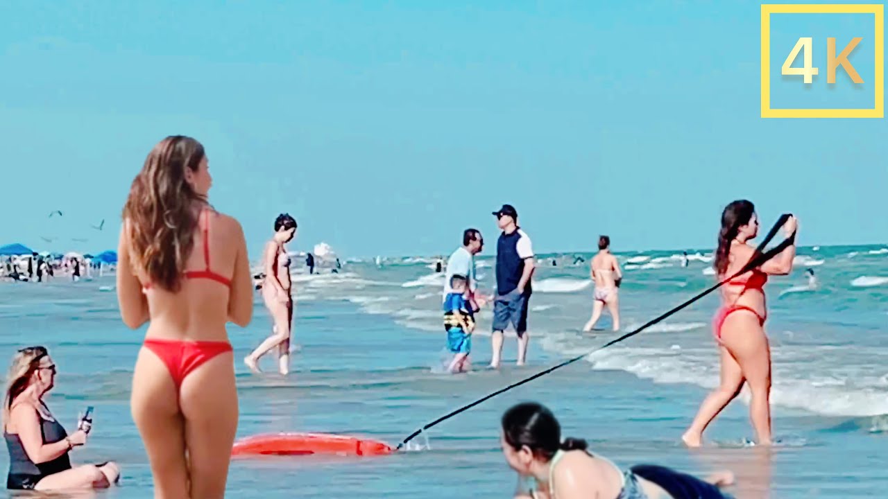 Texas Beach Walk - 4K