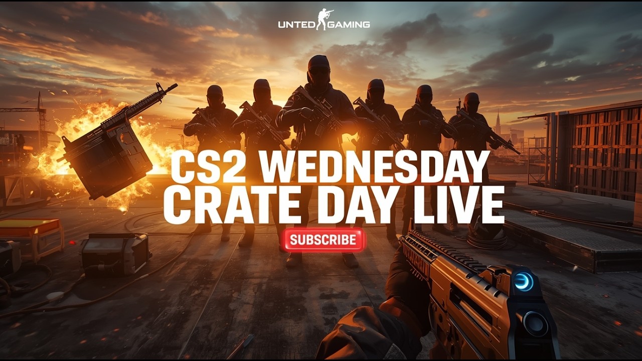 CS2 WEDNESDAY CRATE DAY 🔥 Vertigo 5 Stack LIVE With 4 Friends | UNTD GAMING