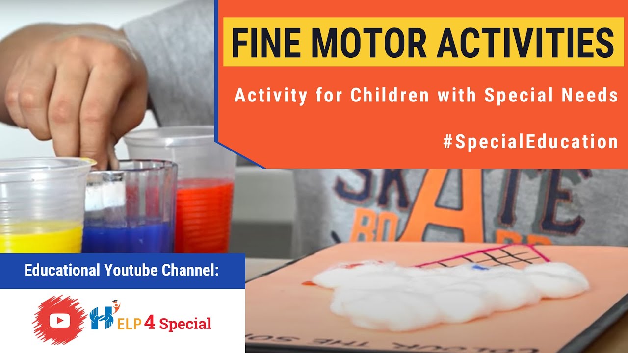 Fine Motor Activities & Exercises (@Help4Special )