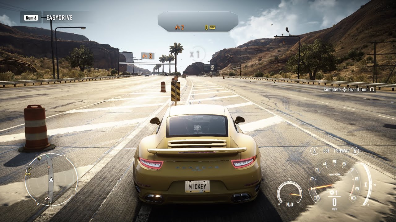 Need For Speed : Rivals : Porsche 911 Turbo : Gameplay