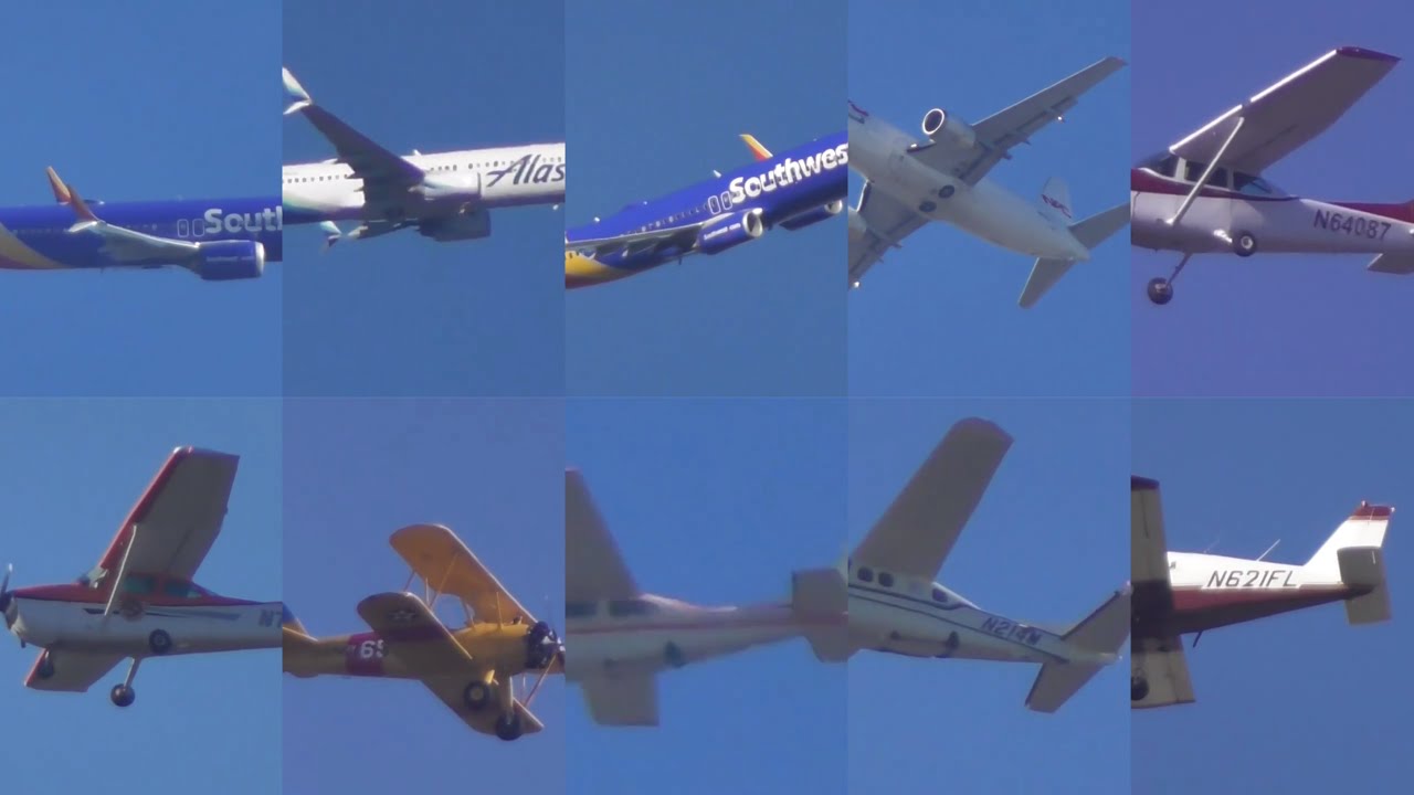 Plane Spotting at my house ft: Northern Air Cargo 737 Classic Freighter 