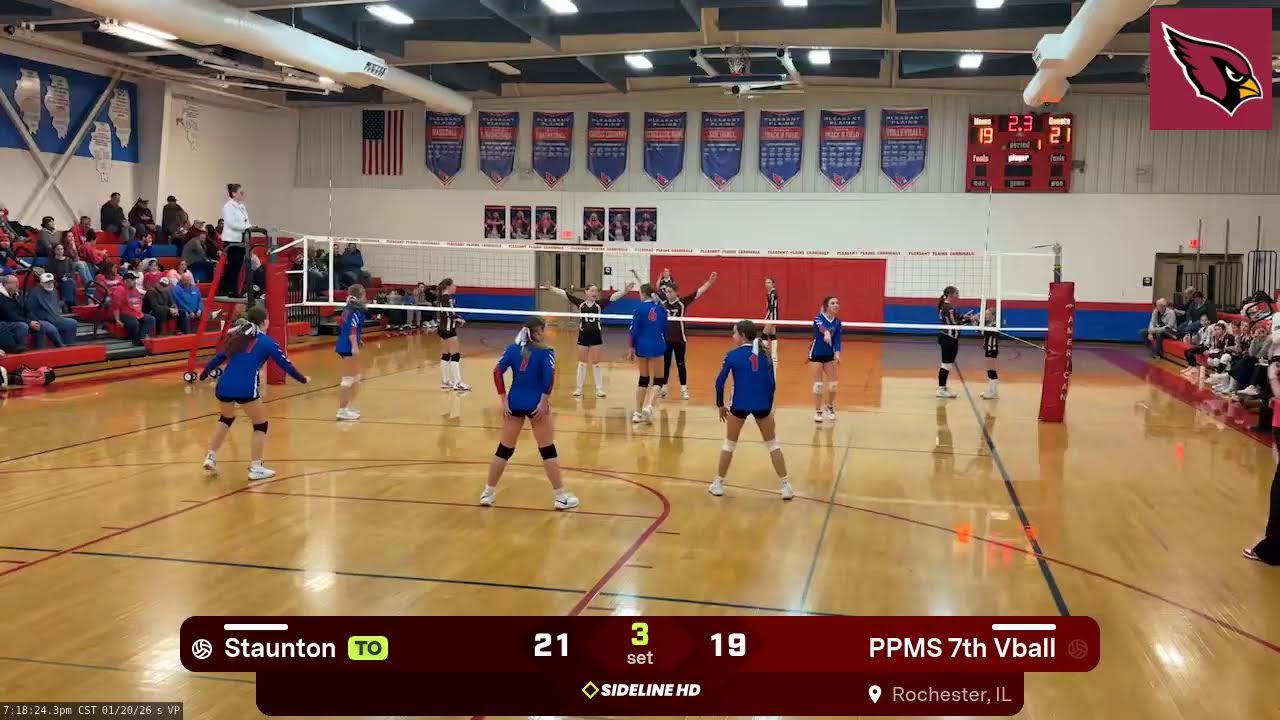 PPMS 7th Vball vs. Staunton (2026.01.20)