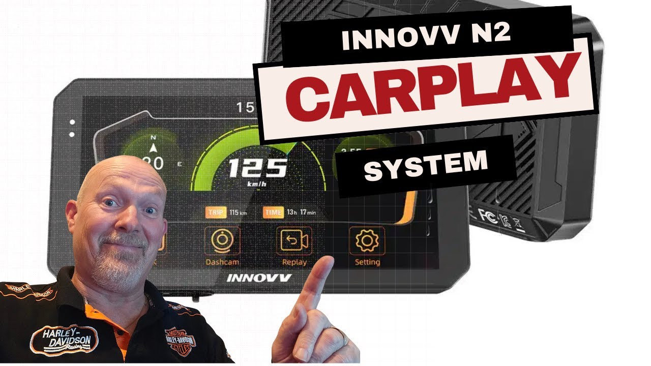 Установка системы Innovv N2 Carplay на мой мотоцикл Kawasaki Versys 1100.
