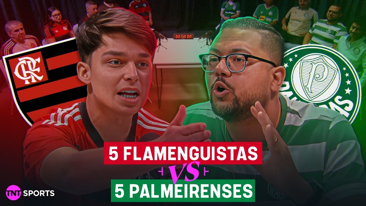 FLAMENGO X PALMEIRAS: QUEM É O MAIOR TIME? JUNTAMOS AS TORCIDAS E O DEBATE PEGOU FOGO!
